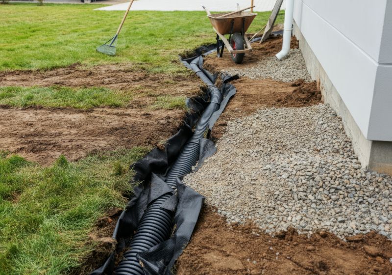 Retaining Wall Drainage in Tuscaloosa, AL