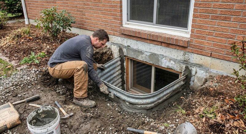 Window Well Cover Installation in Alpharetta, GA
