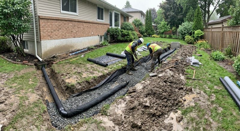 Landscape And Drainage Service